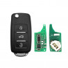NB08 Multifunction 3 button Universal remote master key with chip
