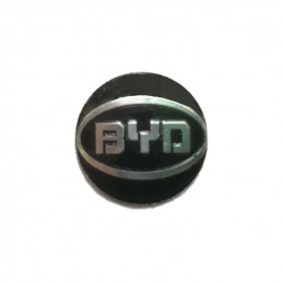 14mm Aluminum BYD key logo