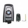 BMW 4 boutons série F coque de clé avec lame,Coque de clé