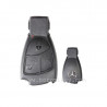 3 button Mercedes benz Smart remote key shell with logo