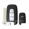 3 button with blade Kia smart key shell with logo