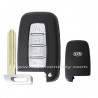 4 button with Right blade Kia smart key shell with logo