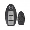 3 button NO Blade Nissan with logo remote smart key shell case after 2009