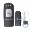 2 button with logo Mazda Smart key shell