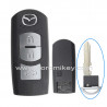 3 button with logo Mazda Smart key shell