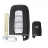 4 button with blade Hyundai smart key shell with logo