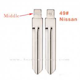 49 NSN14R Nissan key blade...