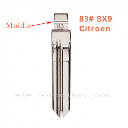 83 SX9 Citroen, lame de clé