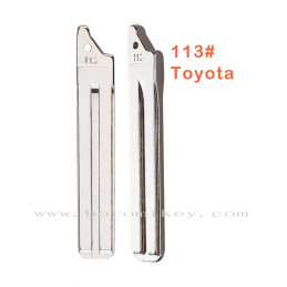 113 TOY48  key blade Toyota