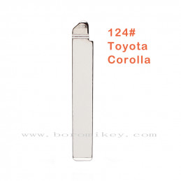 124 Toyota Corolla Key blade