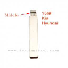 156 Kia Hyundai, lame de clé