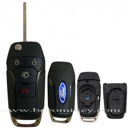 4 button Ford remote key shell