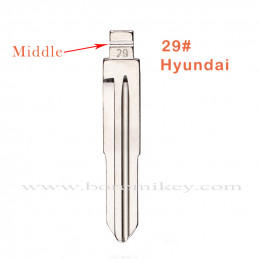 29 HYN7R Hyundai key blade