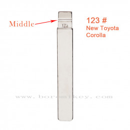 123 New Toyota Corolla key...