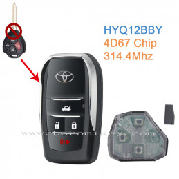 HYQ12BBY 314.4Mhz, botón...