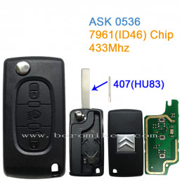 0536 ASK 3 button 407(HU83)...