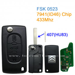 0523 FSK 3 button 407(HU83)...
