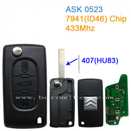 0523 ASK 3 button 407(HU83)...