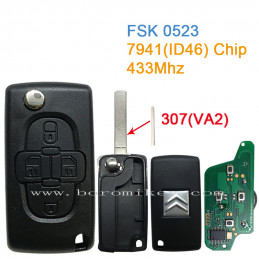 0523 FSK 4 button 307(VA2)...