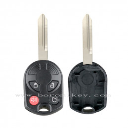 Ford 4 button remote key shell