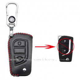 Leather 2 button Toyota key...