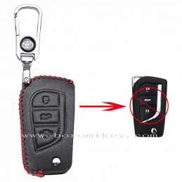 Leather 3 button Toyota key...