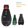 GQ4-53T 433Mhz 3+1 button PCF7961 ID46 Chip Chrysler remote key