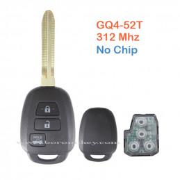 GQ4-52T 312Mhz No Chip, Clé...