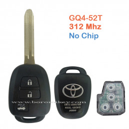 GQ4-52T 312Mhz Sin Chip,...